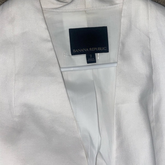 COPY - Banana republic white blazer - Picture 4 of 4